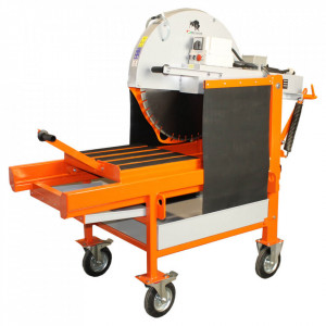 Masina de taiat caramida BISONTE KTV 650, disc 650 mm, lungime taiere 500 mm, 5.5 kWvMasina de taiat caramida BISONTE KTV 650, disc 650 mm, lungime taiere 500 mm, 5.5 kW