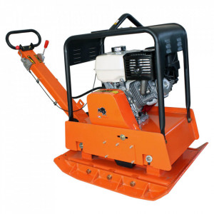 Placa compactoare reversibila BISONTE PCR 320-H, 38 kN, motor Honda benzina 11,7 cp, 310 kg , reversibila