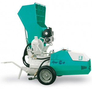 Pompa de sapa IMER Mover 270eb, motor 400V, 5.5 kW, granulometrie max. 10/15 mm, cu paleta incarcare