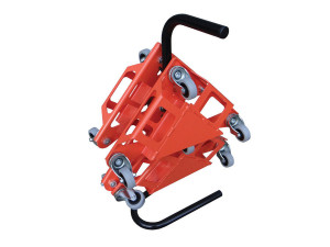 Set 4 coltare din otel cu 3 roti pivotante pentru transport mobila 4 buc.