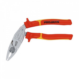 Cleste combinat PEACE MAKER in 45º electrician PROJAHN 180 mm izolata VDE