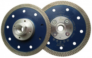 Disc DiamantatExpert pt. Ceramica dura, portelan, gresie 125xM14 (mm) Super Premium - DXDH.3901.125.M14