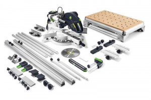 Ferastrau circular stationar cu sanie de glisare Festool KS 120 REB-Set-MFT KAPEX