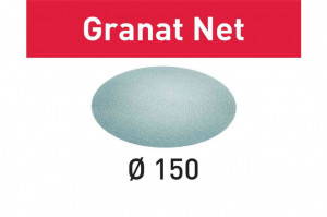 Hartie de slefuit reticular Festool STF D150 P400 GR NET/50 Granat Net