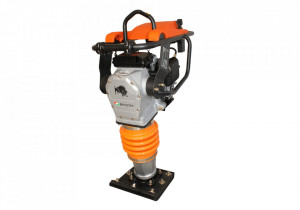 Mai compactor BISONTE MC75-H, 13.7 kN motor Honda, benzina 3.5 cp, greutate 72 kg
