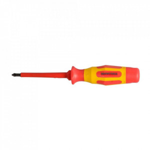 Surubelnita electrician PZ Pozidriv (in cruce) PROJAHN izolata VDE NR 2 LUNGIME 100 MM
