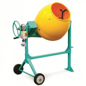 Betoniera IMER Syntesi 140, capacitate 138 l, diametru cuva plastic HDPE 610 mm, motor 230V, 0.3 kW