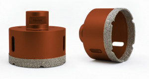 Carota diamantata pt. gresie portelanata & piatra - diam. 120mm - Profesional Standard - DXDY.REDrill.120