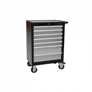 Carucior pentru scule BlackLine - dotat cu 5 sertare 320 piese