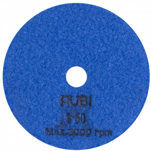 Dischete diamantate pt. polisat marmura, granit, piatra 100mm, #50 - RUBI-62970