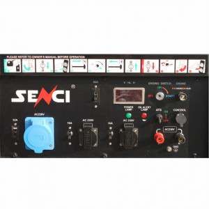 Generator SC-18000E EVO, Putere max. 17 kW, 230V, AVR, motor benzina