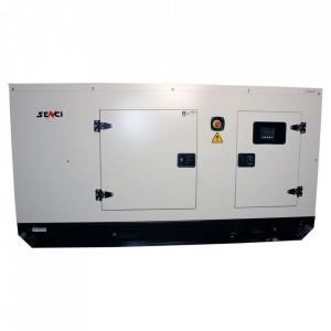 Generator stationar insonorizat SENCI SCDE 97YS-ATS, 97 kVA, 400V, AVR, motor Diesel