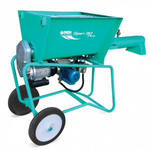 Malaxor continuu IMER Spin 30 Plus, capacitate 110 l, motor 230V, 2.2 kW, randament efectiv 30 l/min