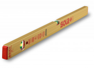 Nivelă cu bula ( Boloboc ) cu profil tubular, 150cm AZ 150 - Sola-01161501
