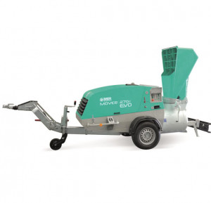 Pompa de sapa IMER Mover 270 EVO DBR, debit material 220 l/ciclu, granulometrie max. 12 – 16 mm, motor diesel, 47 cp