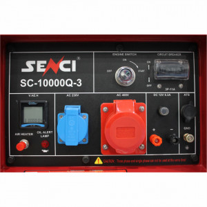 Senci Generator SC10000Q, Putere max. 8 kW, 230 V, ATS&AVR, motor Diesel