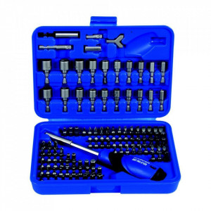 Set de biti PROJAHN SECURIBIT 1/4", 122 buc/set