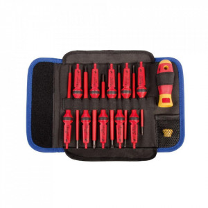 Set surubelnite electricieni cu lame interschimbabile PROJAHN izolate VDE 10 buc/set