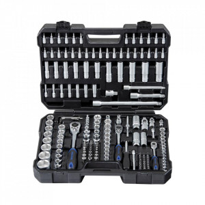 Trusa de chei tubulare 1/4"+3/8"+1/2" 72 dinti PROJAHN Proficraft , 4-32 mm, 182 buc/set