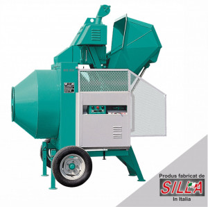 BIR 400, motor 400V, 3.0 kW, capacitate 400 l, productie beton 8 mc/ora