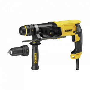 Ciocan rotopercutor DeWALT D25134KP cu mandrina detasabila si accesorii