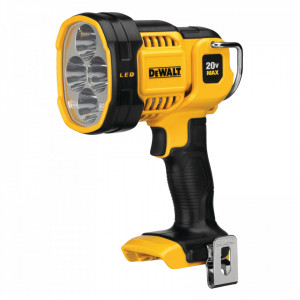 Proiector led cu acumulator DeWALT DCL043, 18V, autonomie 10 ore, 1000 lum, 400 metri