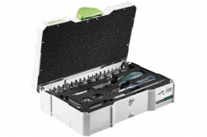 Set de dispozitive cu clichet 1/4"-CE RA-Set 36 Festool