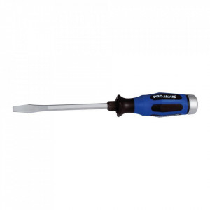 Surubelnita crestata (dreapta) PROJAHN cu maner anti-alunecare si capat de impact 1,0X5,5X100 MM