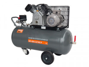 Compresor cu piston - Profesional 2,2kW, 420 L/min - Rezervor 100 Litri - WLT-PROG-420-2.2/100