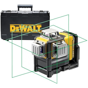 DCE089D1G - Nivela laser cu linii, fascicul verde 360 grade