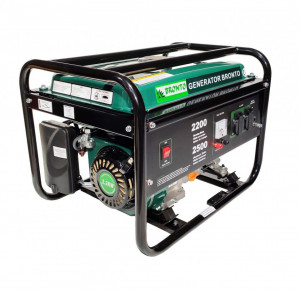 Generator de curent Bronto 2500 cu 2 prize AC220V