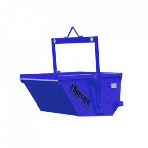 Bena - haba deșeuri moloz 800 lt auto-descărcare