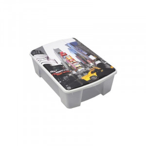 Cutie depozitare ArtPlast MIOBOX "NEW YORK" cu capac 565x390x180 mm