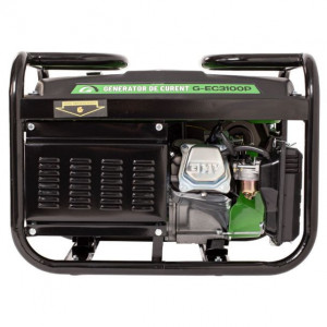 Generator de curent pe benzina Greenfield G-EC3100P, portabil, monofazat, 2.3 kVA, bobinaj alternator cupru