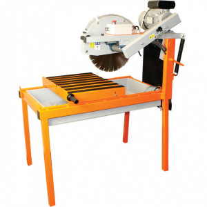 Masina de taiat caramida BISONTE KTV 400Ei, disc 400 mm, lungime taiere 450 mm, 2.2 kW