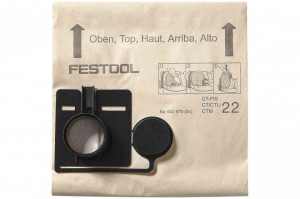 Saci de rezerva pentru aspiratoare Festool FIS-CT 22/20 set 20 bucati
