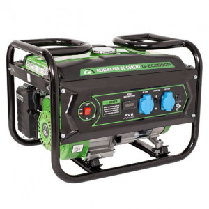 Generator de curent pe benzina Greenfield G-EC3600P, portabil, monofazat, putere 2.4 kVA, bobinaj alternator cupru