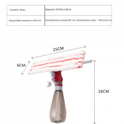 Dispozitiv multifunctional pentru geamuri cu pulverizator