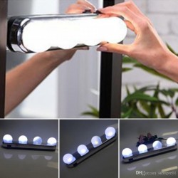 Lampa portabila Studio Glow cu 4 LED si ventuze