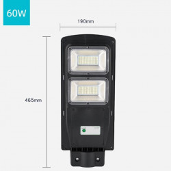 Lampa stradala SOLARA 60W, telecomanda cu functii multiple