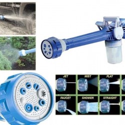 Pistol de stropit multifunctional cu dispenser pentru detergent