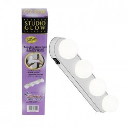 Lampa portabila Studio Glow cu 4 LED si ventuze