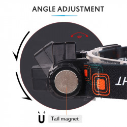 Lanterna de cap Ultra Bright, cu magnet
