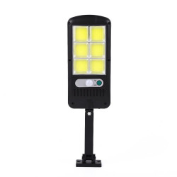 Mini lampa solara 150 LED COB, 3 moduri de functionare si telecomanda