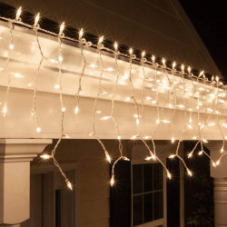 Set 3x Instalatie franjuri 10m, 720 LED ploaie lumini, interconectabila