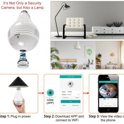 Bec Inteligent Supraveghere Wireless Full-HD