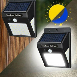 Lampa 40 Led cu incarcare solara si senzor de miscare