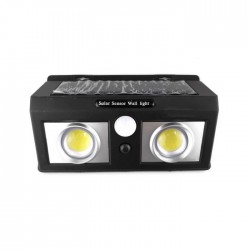 Lampa solara dubla LED cu lupa