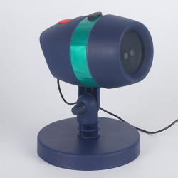 Proiector laser rotativ bicolor pentru exterior