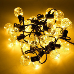 Ghirlanda luminoasa 13m, 30 becuri led